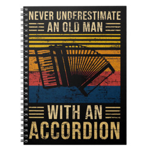 Accordion Underestimate Notebook