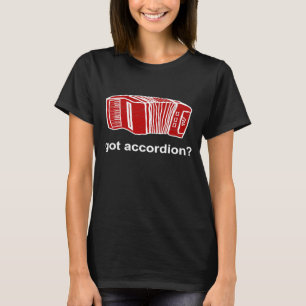 Accordionis Red Accordion Player T-Shirt