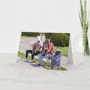 Accordionist Are Different Funny Accordion Player Card