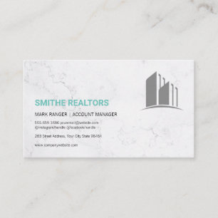 Account Manager Finance Real Estate Investor Appointment Card