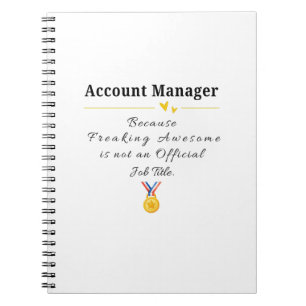 Account Manager Notebook