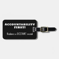 Accountability first, kindness second