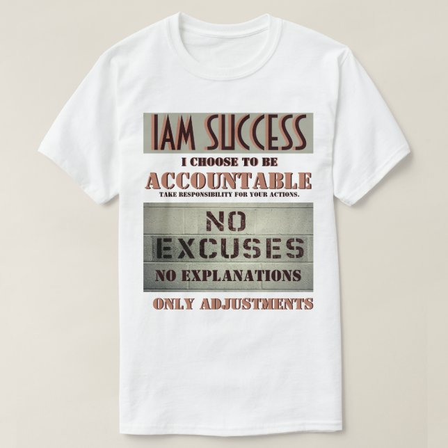 ACCOUNTABLE T-Shirt (Design Front)
