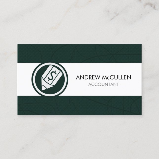 Accountant Accounting Business Card (Front)