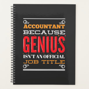 Accountant An Offical Job Title Planner