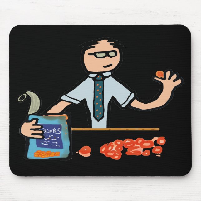 Accountant Bean Counter Mouse Pad (Front)