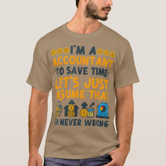 Accountant Bookkeeper Accounting Ix27m An Accounta T-Shirt