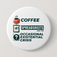 Accountant Bookkeeping Coffee Spreadsheets Funny