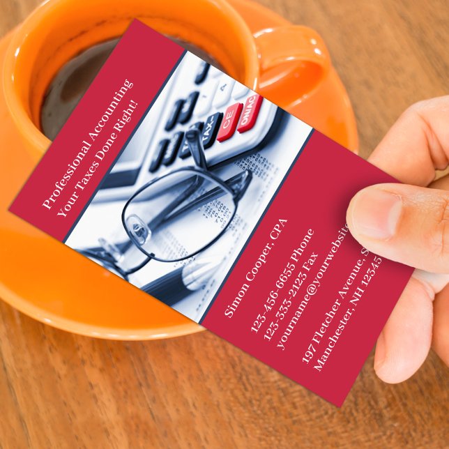 Accountant Business Card (Creator Uploaded)