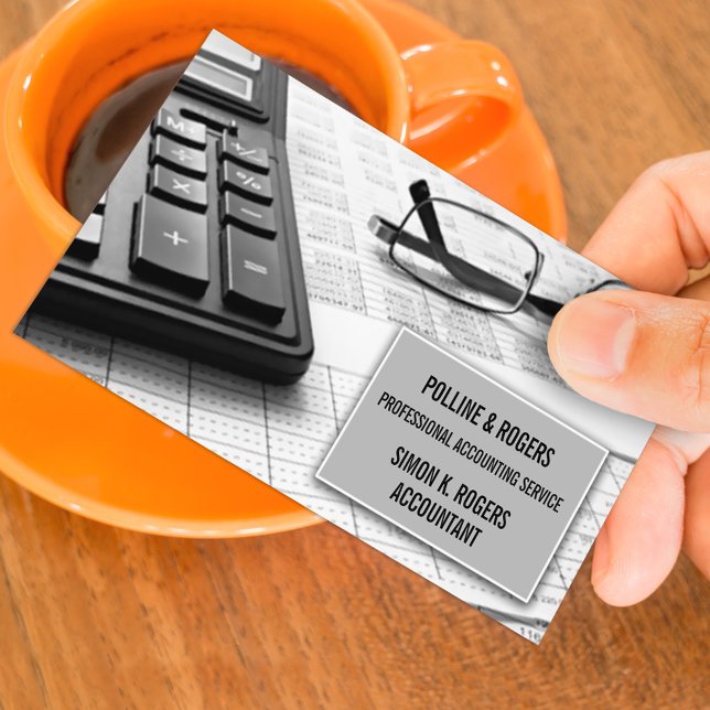 Accountant Business Card (Creator Uploaded)
