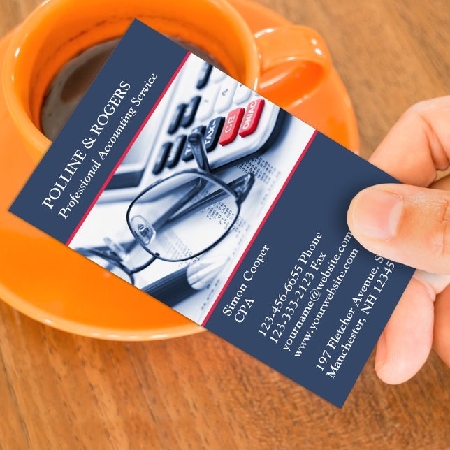 Accountant Business Card (Creator Uploaded)