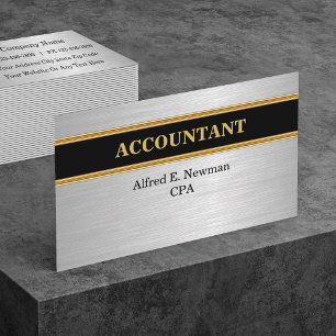 Accountant Business Cards