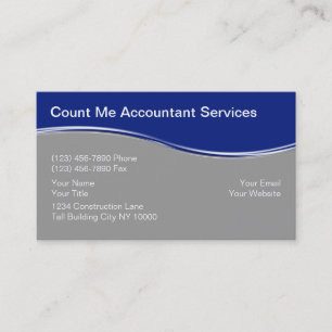 Accountant Business Cards