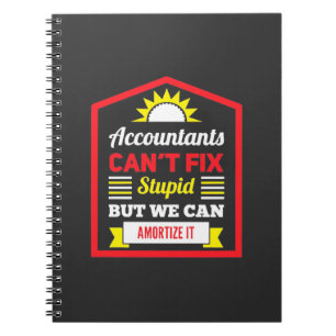 Accountant Can Fix It Notebook