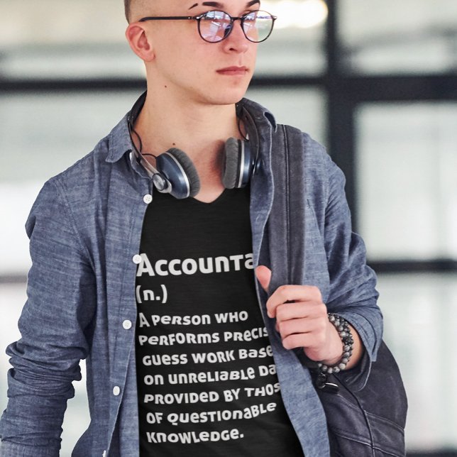 Accountant Definition Funny Meaning T-Shirt (Creator Uploaded)