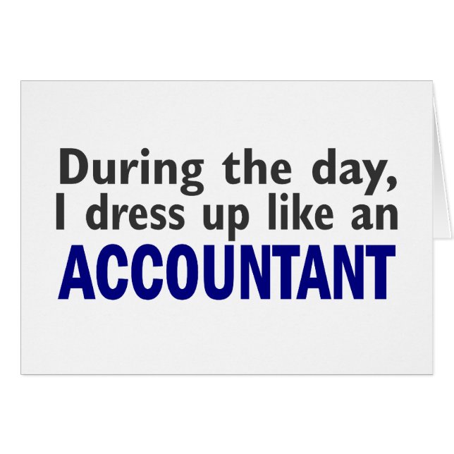 ACCOUNTANT During The Day (Front Horizontal)