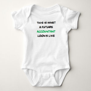 accountant, future baby bodysuit