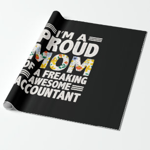 Accountant Gift   A Freaking Awesome Accountant Wrapping Paper