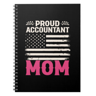 Accountant Gift   Proud Accountant Mom Notebook