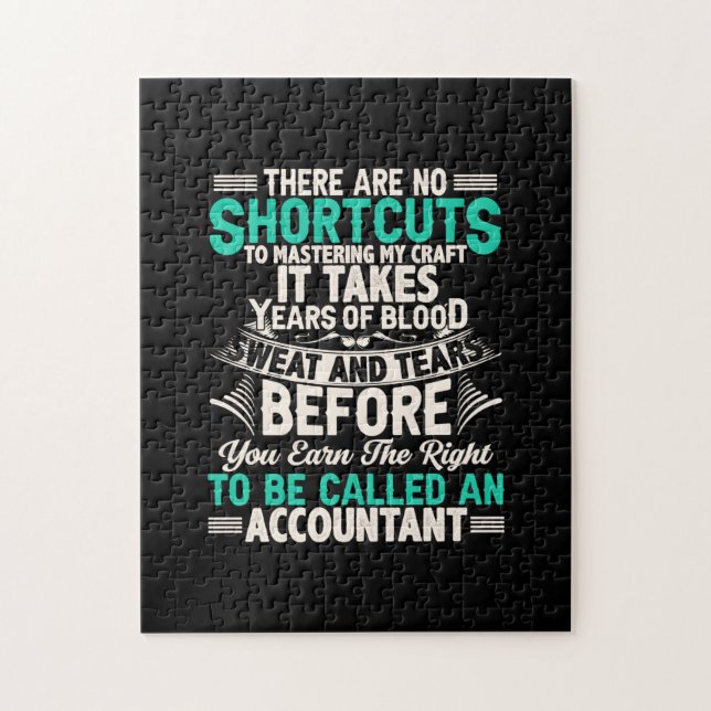 Accountant Gift | To Be Called An Accountant Jigsaw Puzzle (Vertical)