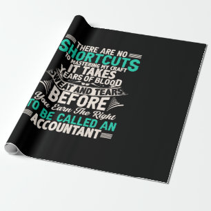 Accountant Gift To Be Called An Accountant Wrapping Paper