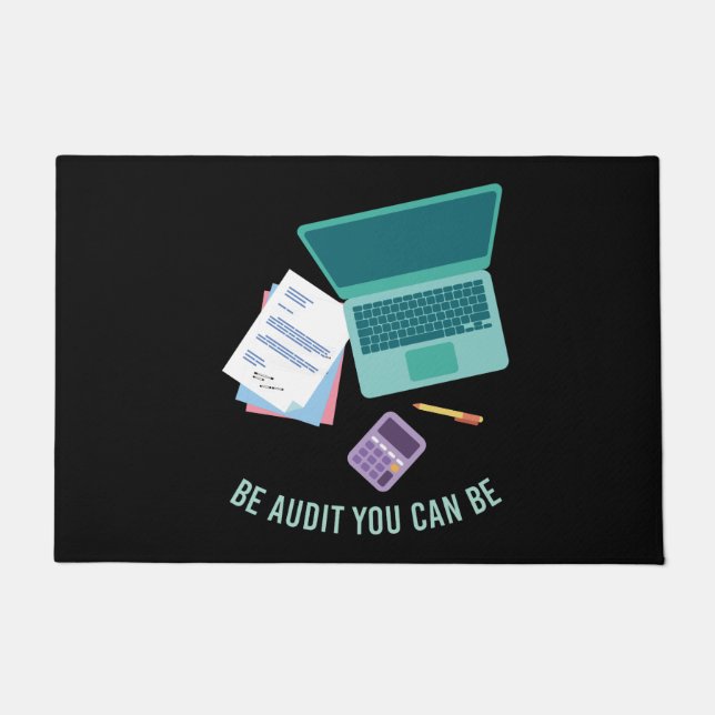 Accountant Gifts Doormat (Front)