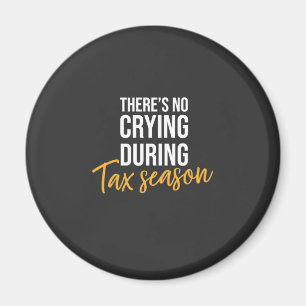 Accountant In Tax Season Magnet