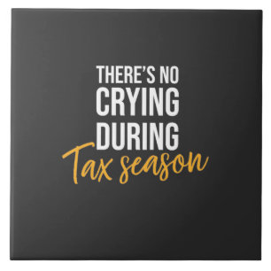 Accountant In Tax Season Tile