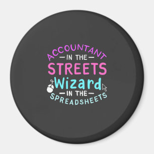 Accountant In The Streets Magnet