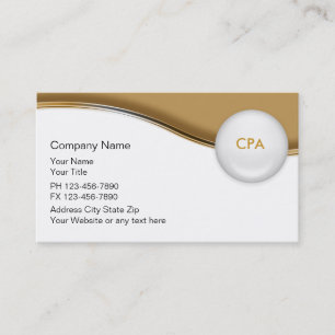 Accountant Indestructible Business Cards