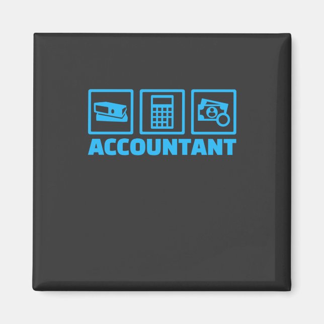 Accountant Life Magnet (Front)