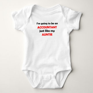 Accountant Like My Auntie Baby Bodysuit