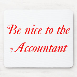 Accountant Mouse pad