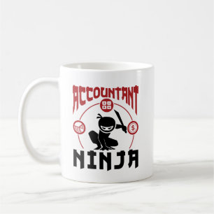 Accountant Ninja Accounting CPA Coffee Mug