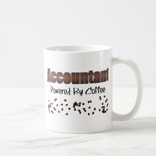 Accountant Powered By Coffee Mug (Right)