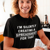 Accountant Spreadsheet Actuary Cpa Funny Saying