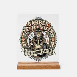 Accountant Tax Season Cat Accountant Tax Season Ca Acrylic Sign