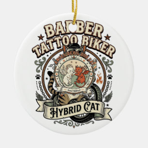 Accountant Tax Season Cat Accountant Tax Season Ca Ceramic Ornament