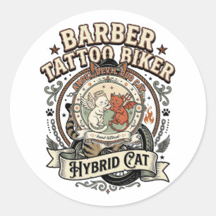 Accountant Tax Season Cat Accountant Tax Season Ca Classic Round Sticker