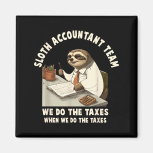 Accountant tax season day accounting taxation magnet