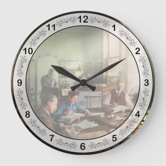 Accountant - The- Bookkeeping dept 1902 Large Clock (Front)