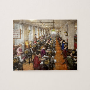 Accountant - The enumeration division 1924 Jigsaw Puzzle