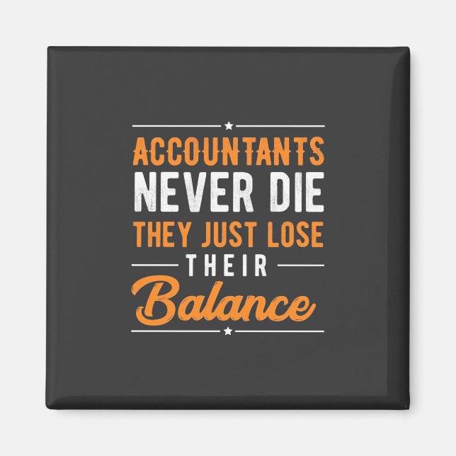 Accountant Their Balance Magnet (Front)