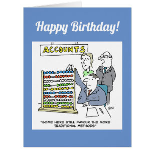 Accountant Birthday Cards Templates Zazzle CA