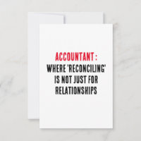 Accountant Where 'reconciling' is not just for rel
