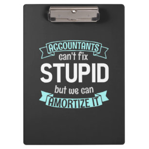 Accountants Can Amortize It Clipboard