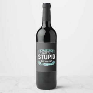 Accountants Can Amortize It Wine Label