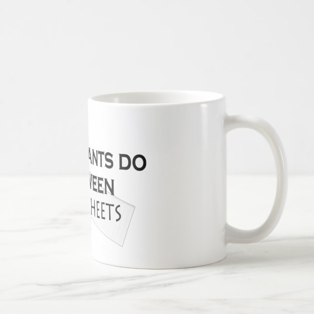 Accountants do it! coffee mug (Right)