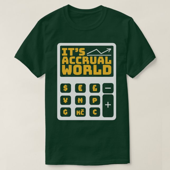 Accounting Bookkeeper Accountant Analyst Itx27S Ac T-Shirt (Design Front)