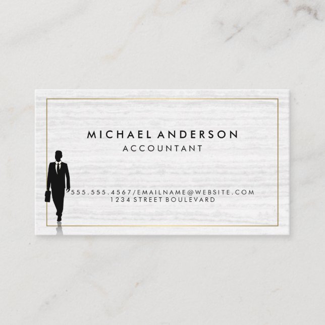 Accounting Business Card (Front)